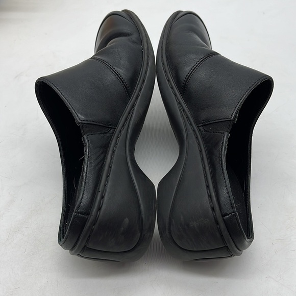 Josef Seibel Black Leather Slip On Mule Size 38. CM2393C - Picture 5 of 8